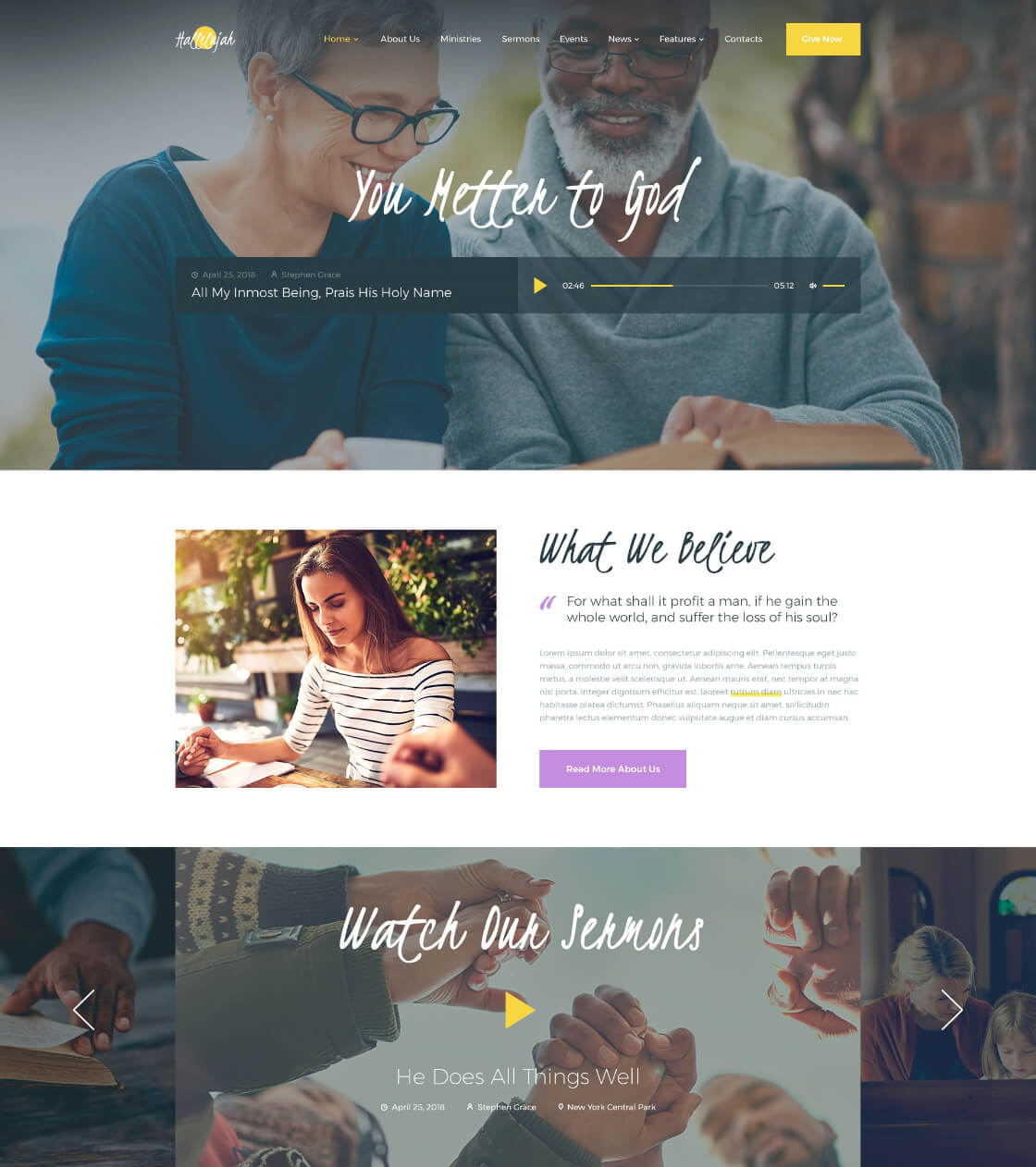 Church Website Design